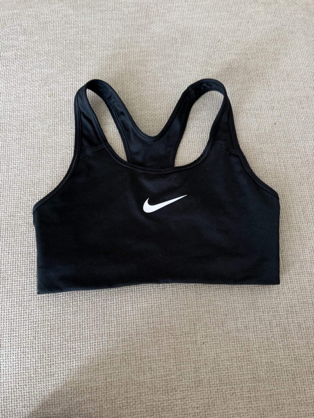 Nike Black Razorback Sports Bra